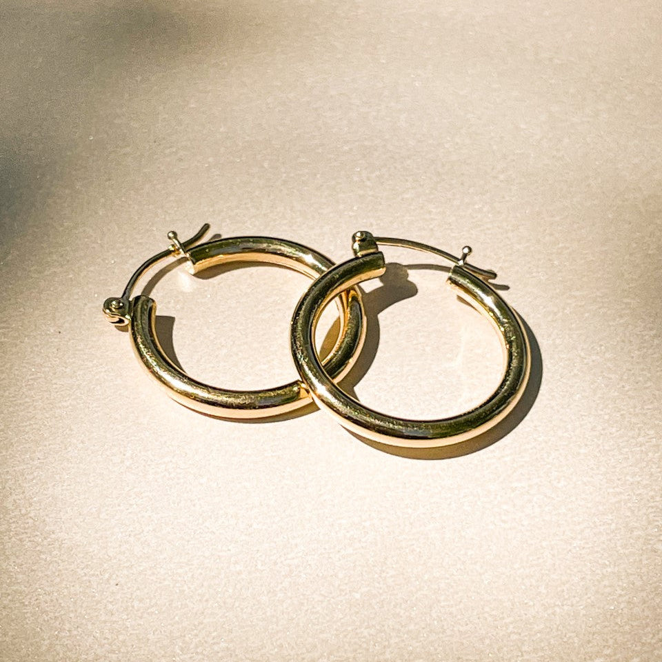 Argola de Ouro Clássica