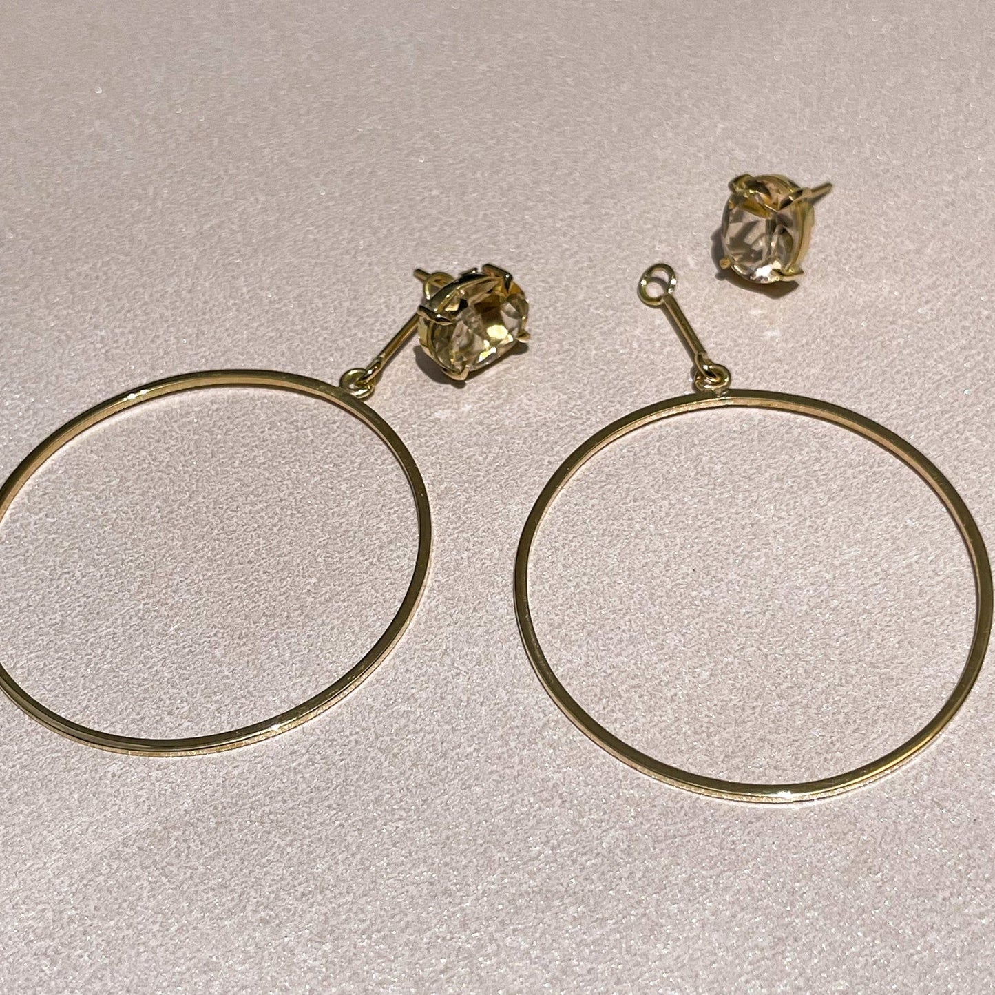 Acessórios Argolas de Ouro Redondas