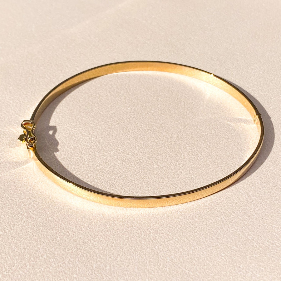 Bracelete de Ouro Reto Nº 4