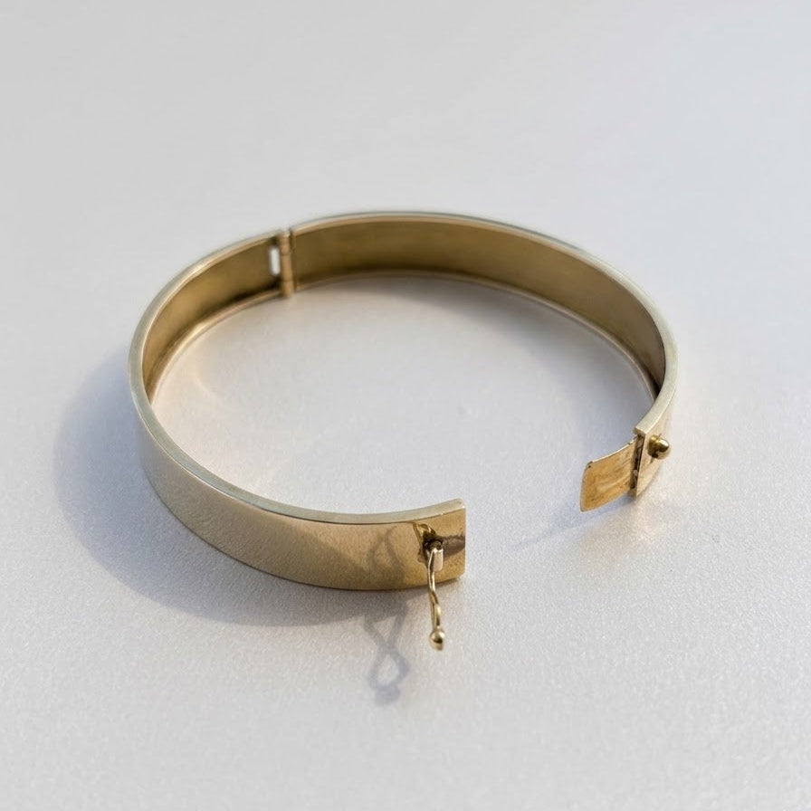 Bracelete de Ouro Reto