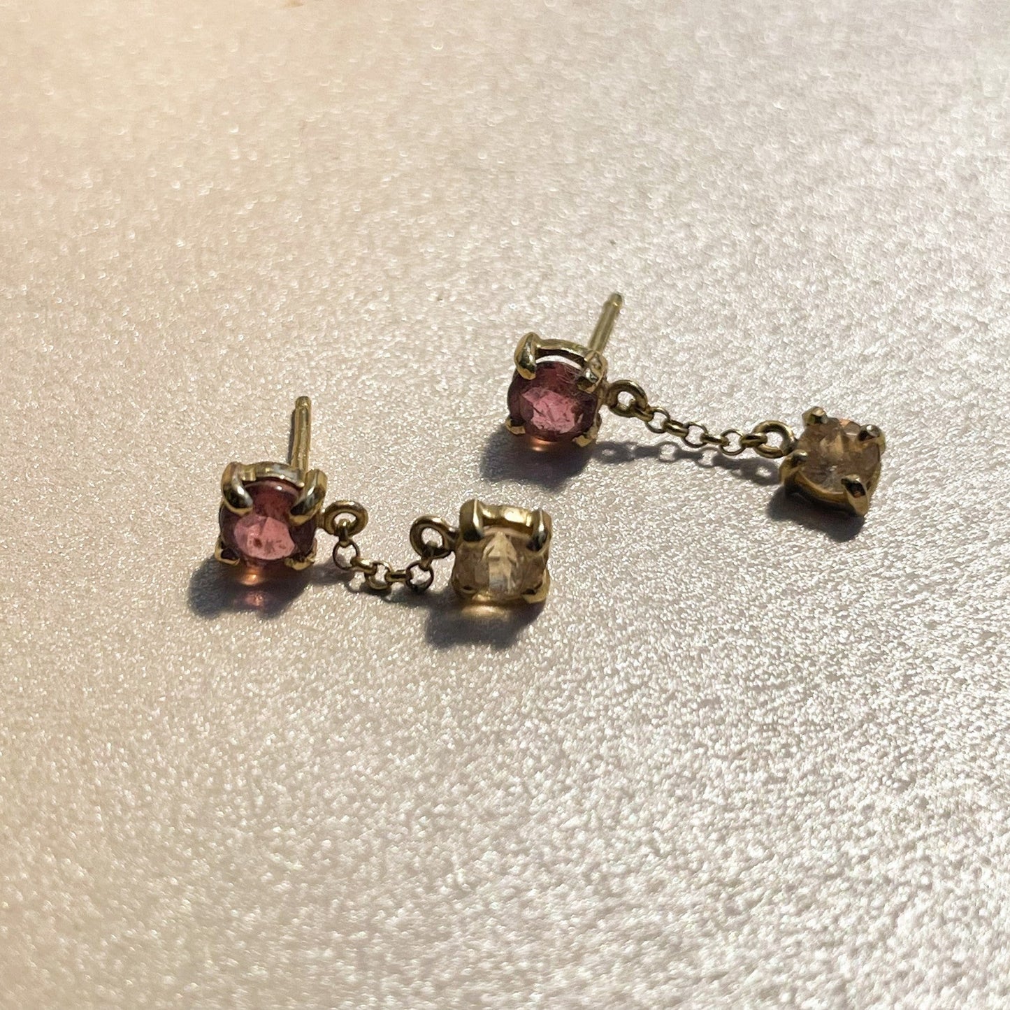 Brincos de Ouro Stud Fixo