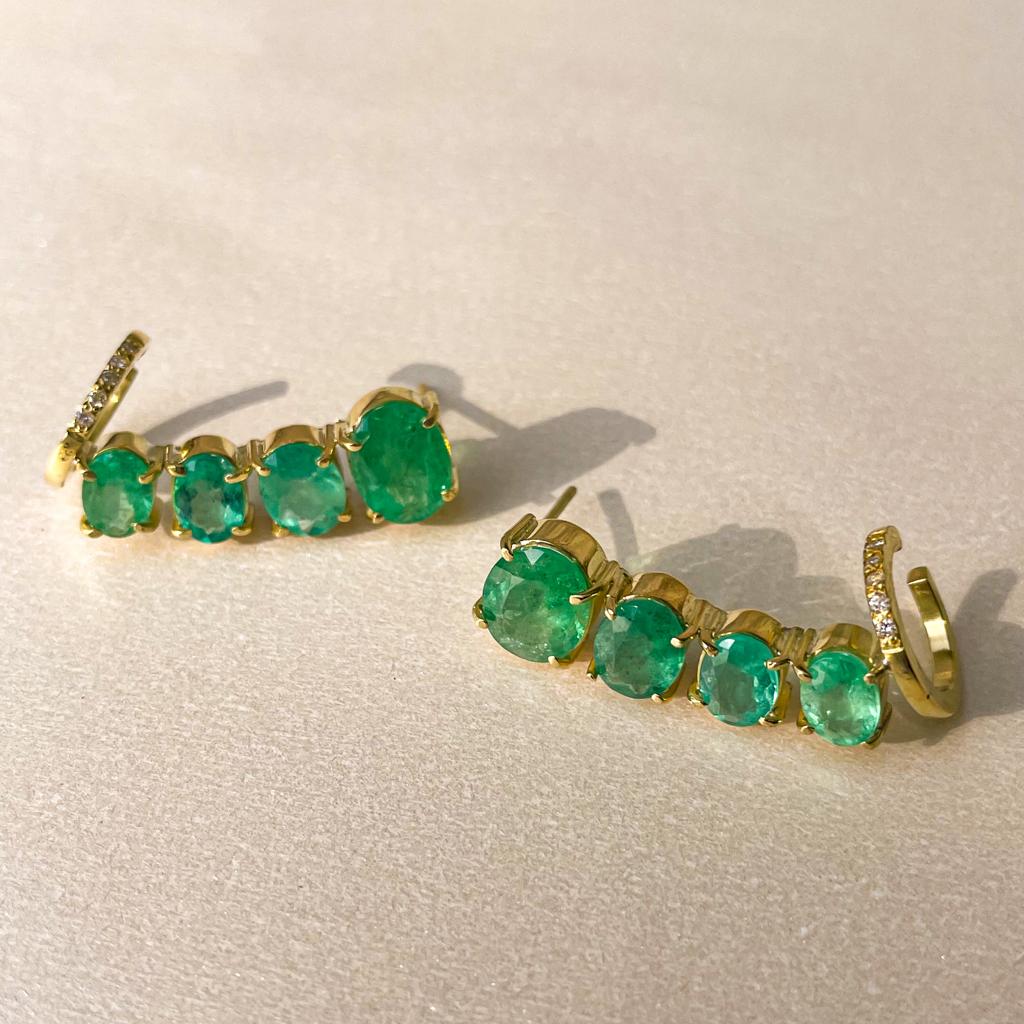 Earcuff de Ouro Eva