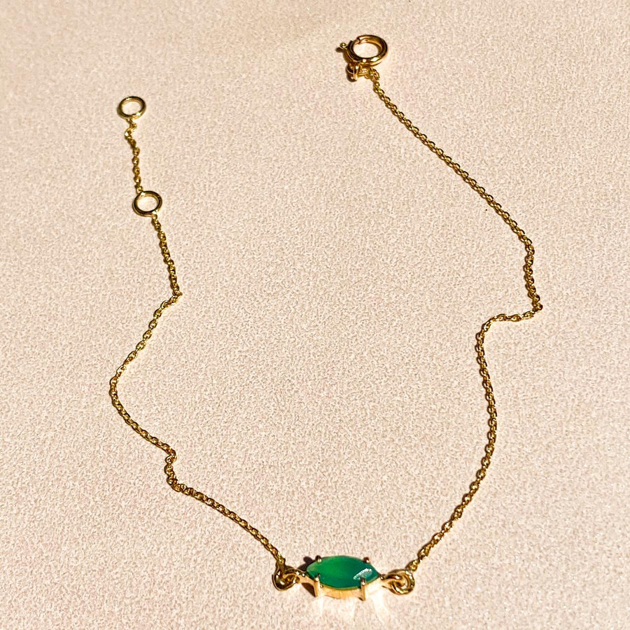 Pulseira de Ouro Navette