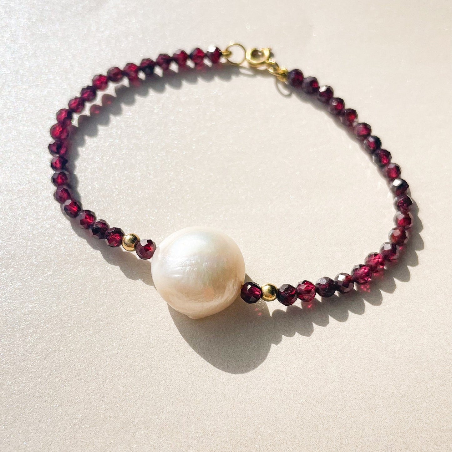 Pulseira Little Stone com Pérola