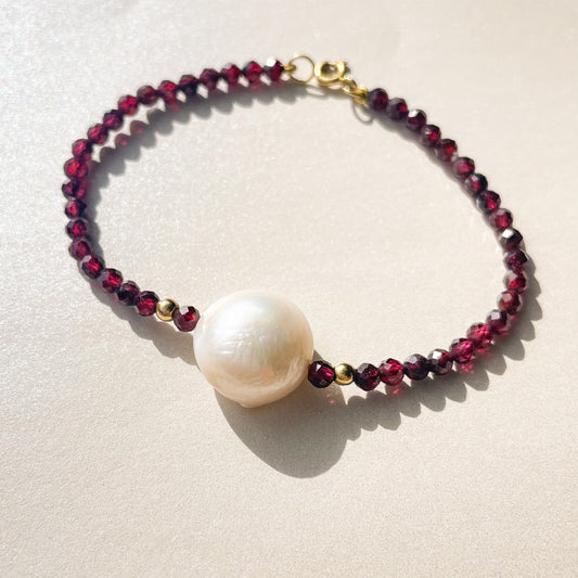 Pulseira Little Stone com Pérola